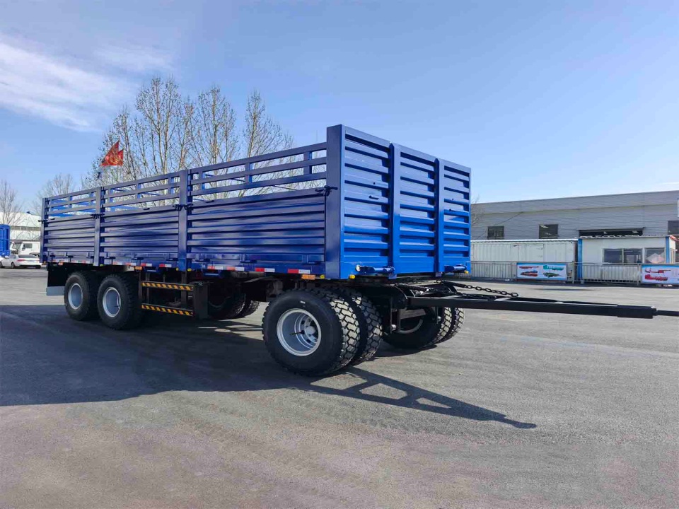 Derun Fence Cargo Drawbar Trailer & Truck vil blive sendt til Etiopien