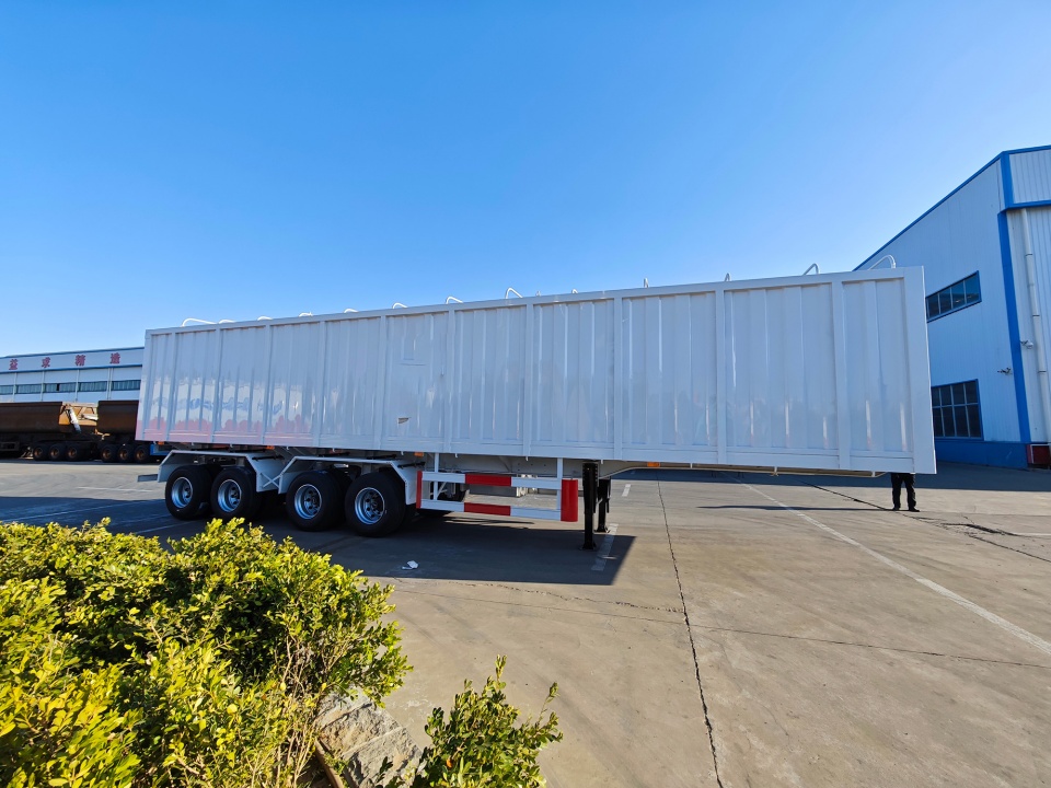 Derun Vehicle Cargo Semi-Trailers sendt til Zambia med succes til Zambia