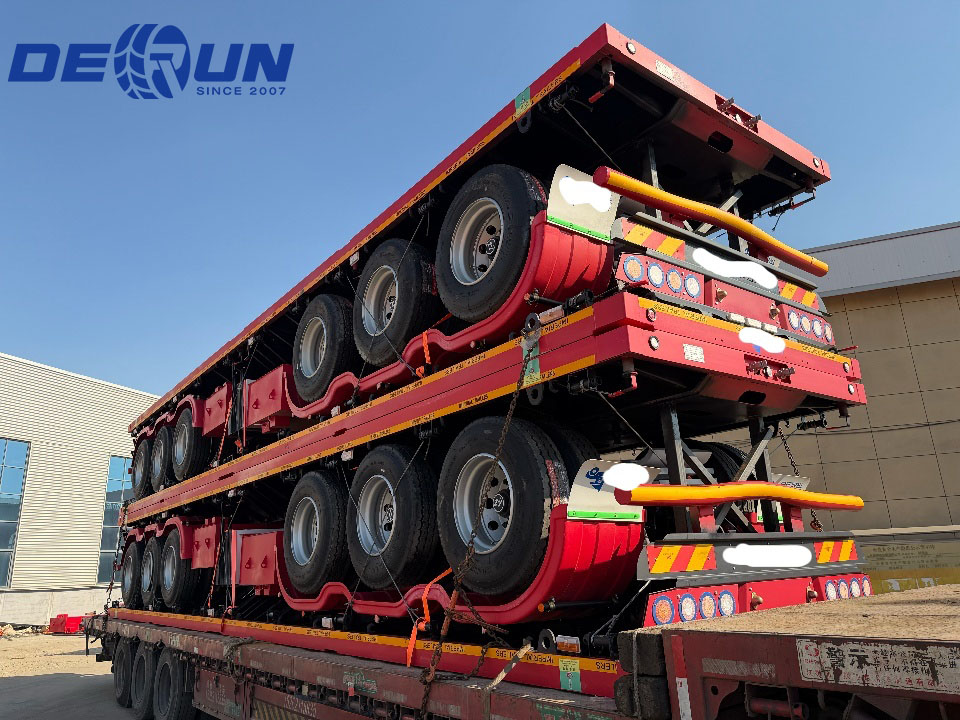 To sæt af 3-akslede flatbeds vil blive sendt til Algeriet
