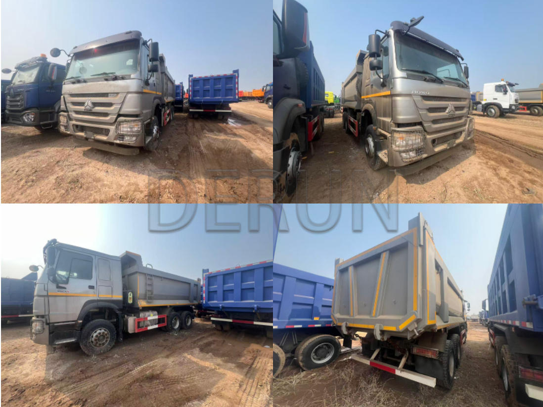 SINOTRUK HOWO 6x4 dumper med succes afsendt til Algeriet