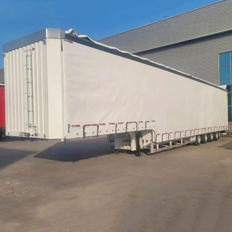 4 akslet gardinside Semi Trailer