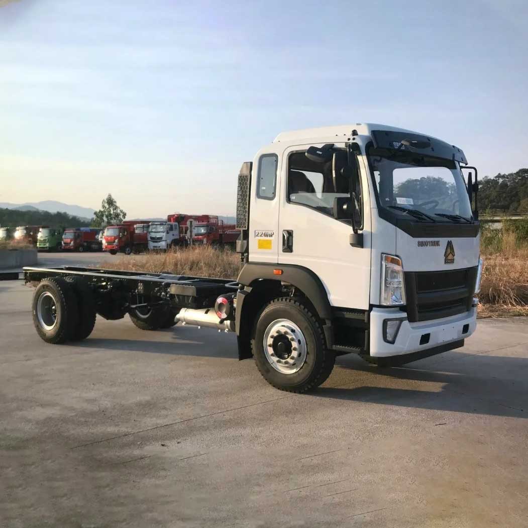 Howo 4x2 last chassis lastbil