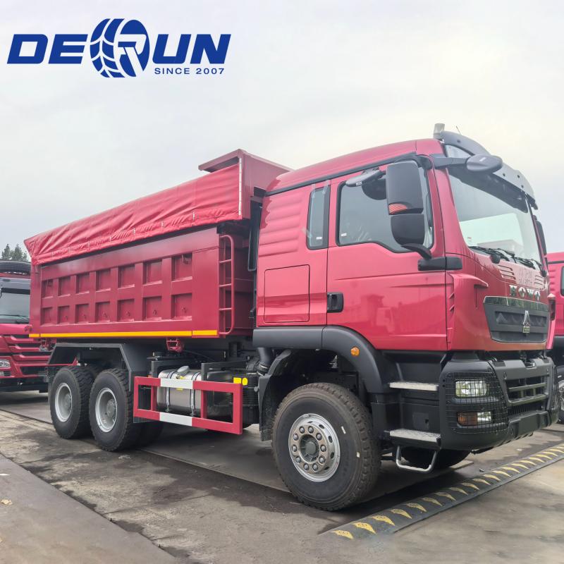 Sinotruk Howo TX 6x4 336HP dumper til Etiopien og Djibouti